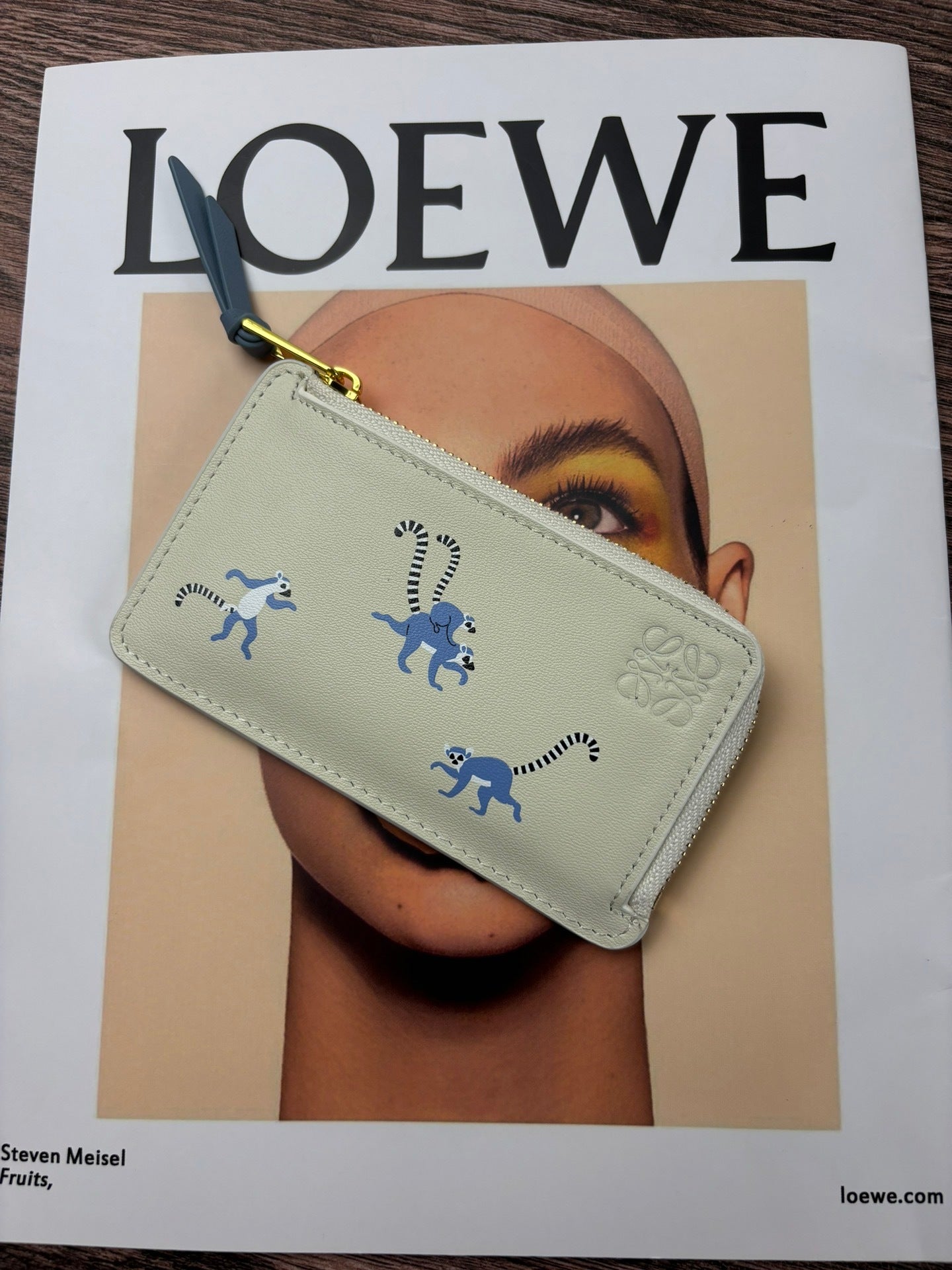 Lemur Animal Card Holder