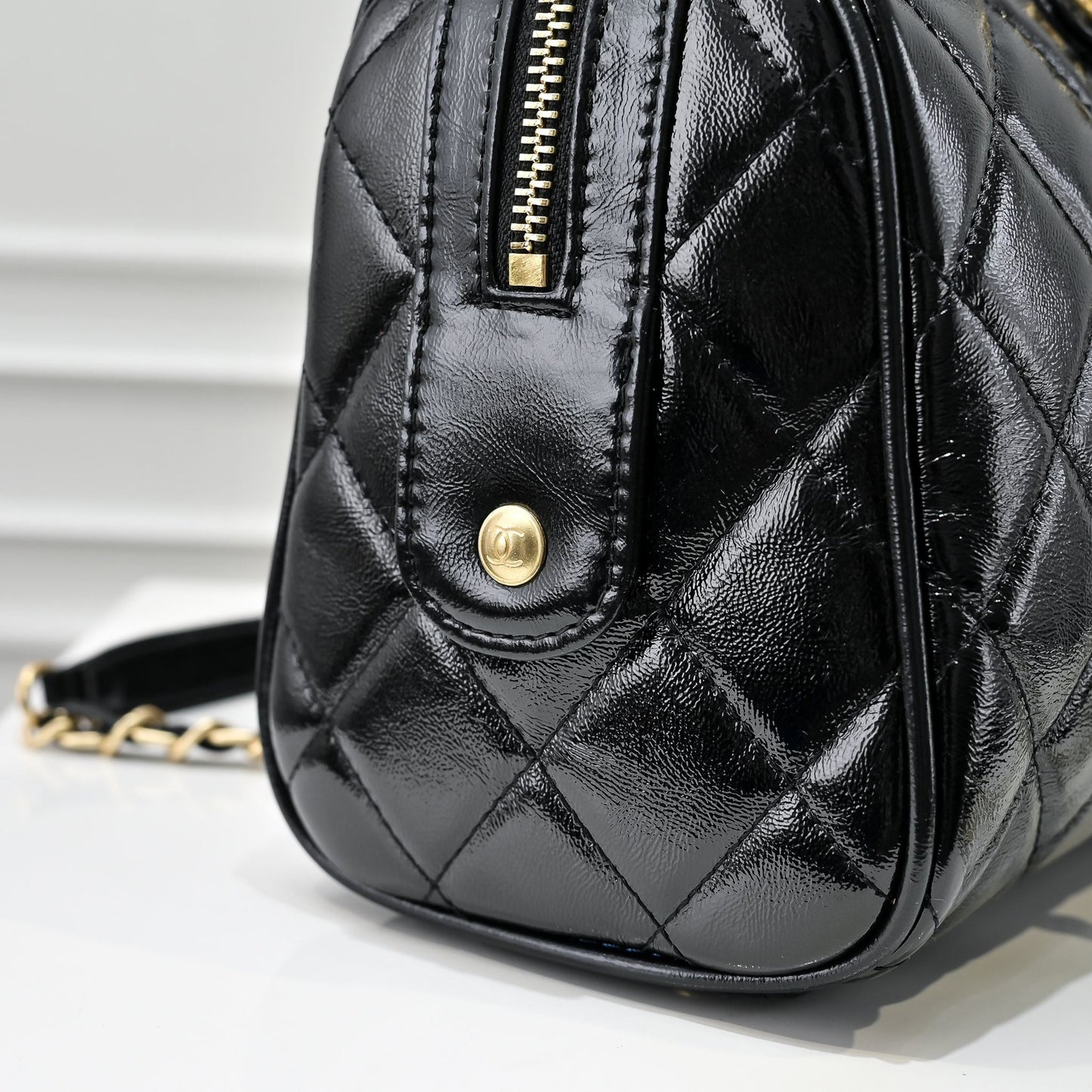 CC Bowling Bag Black & Gold