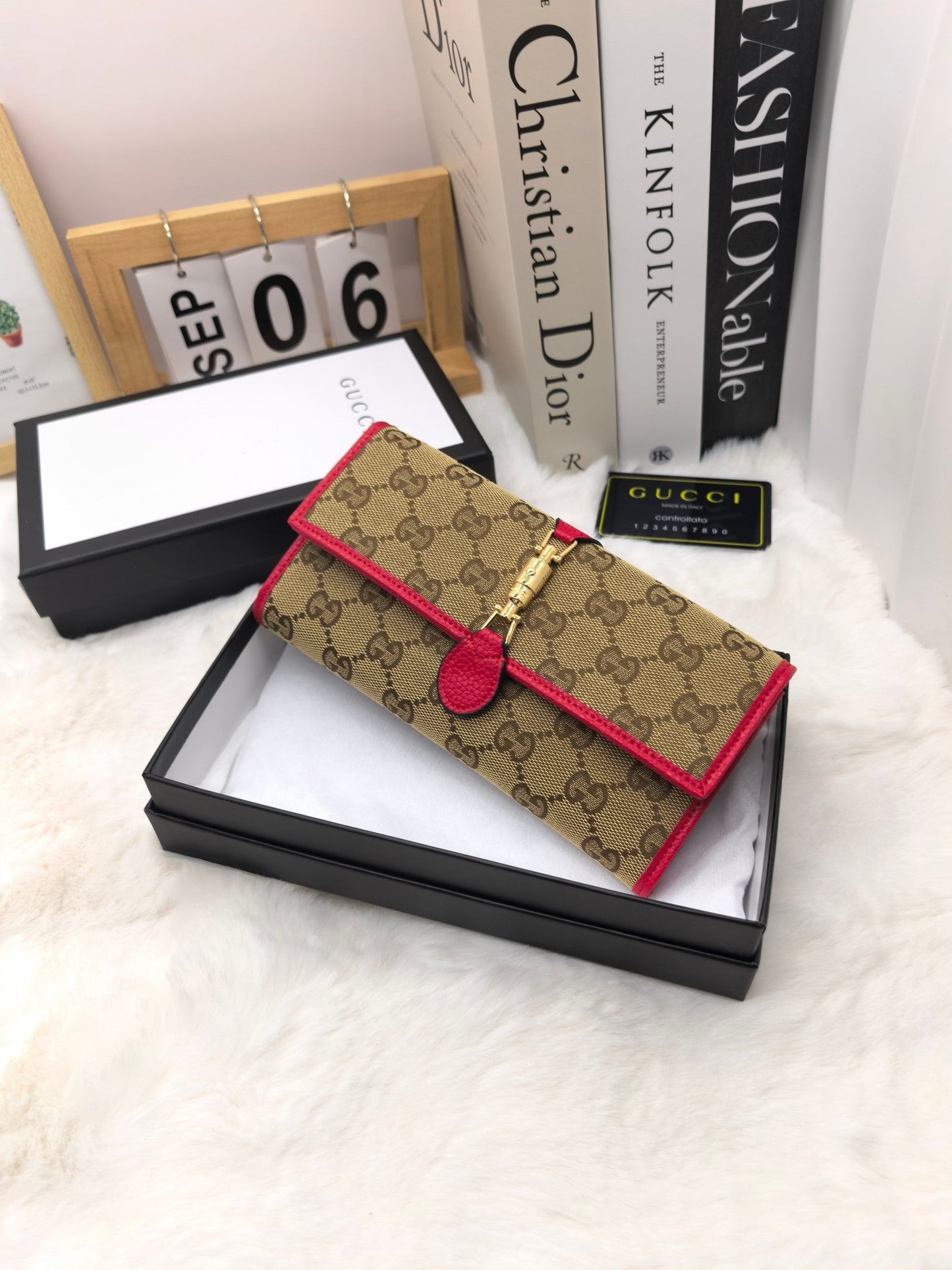 Bamboo Long Wallet