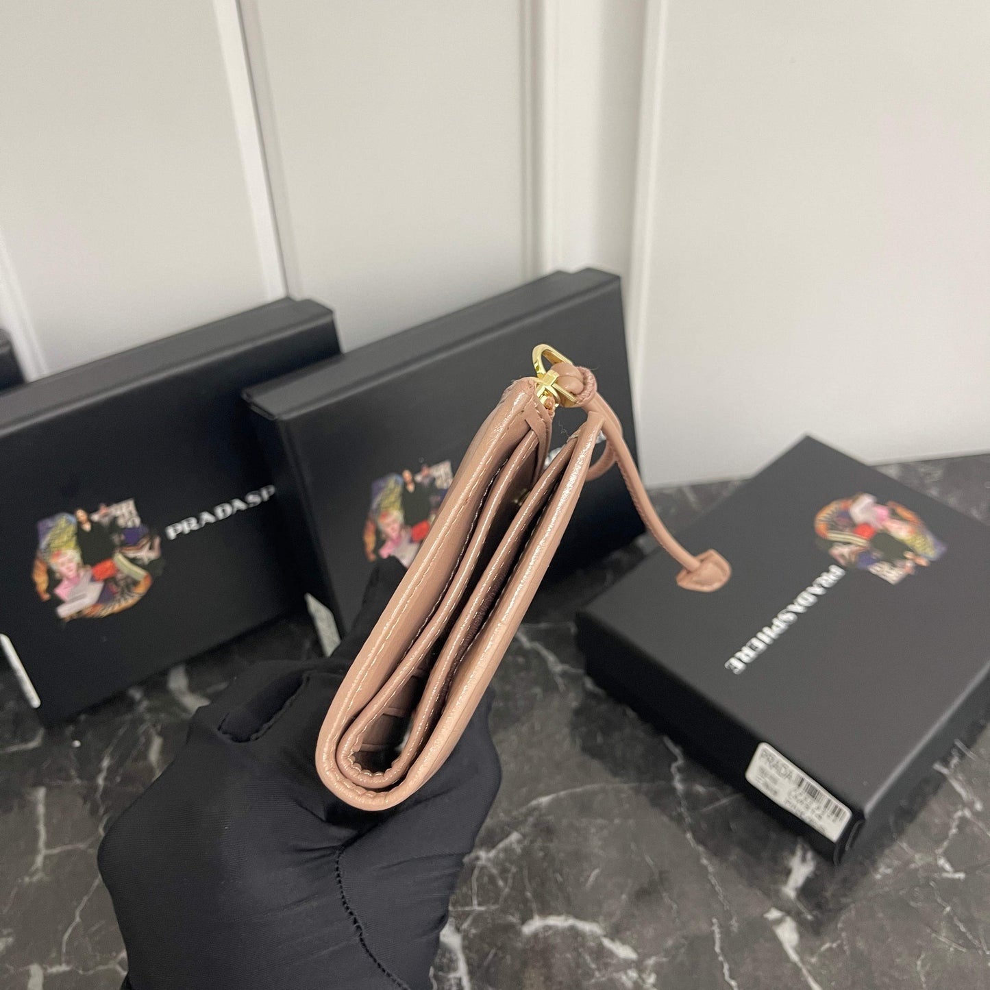 Triangle Logo Small Wallet