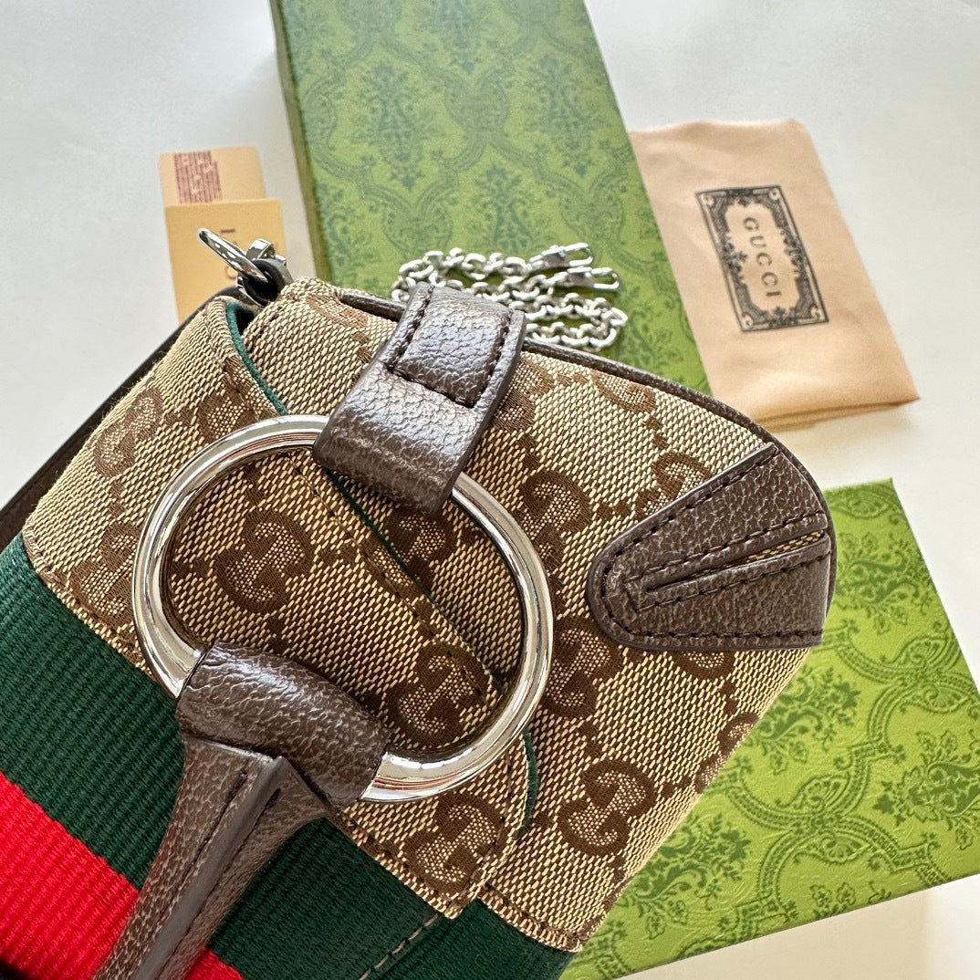 Horsebit Chain Small Shoulder Bag