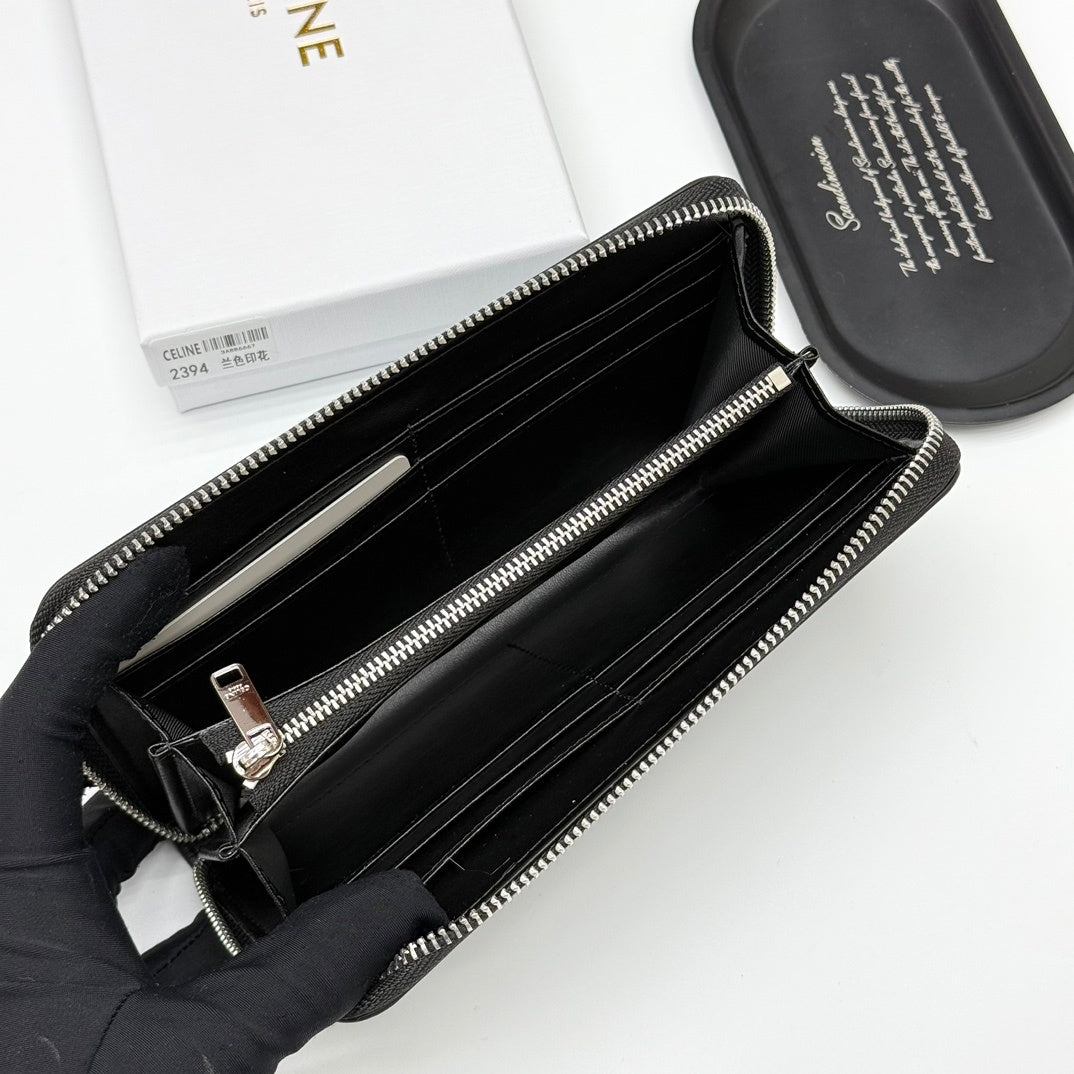 Bi-fold Wallet IN Striped Triomphe Canvas Wallet