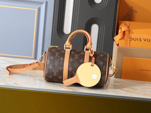 Cylinder Monogram Handbag