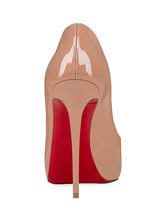 Hot Chick Alta 120MM Patent Leather Pumps
