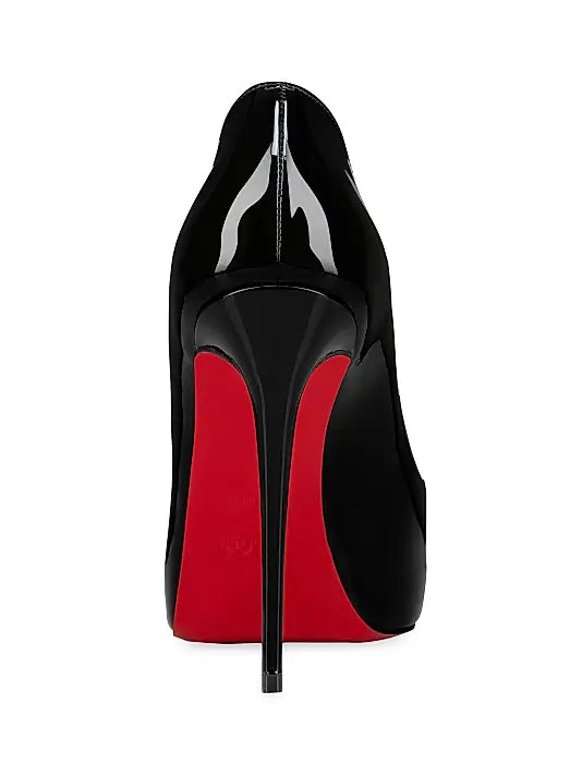 Hot Chick Alta 120MM Patent Leather Pumps