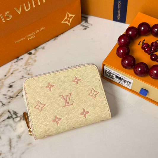 Cléa Wallet Monogram Empreinte Leather