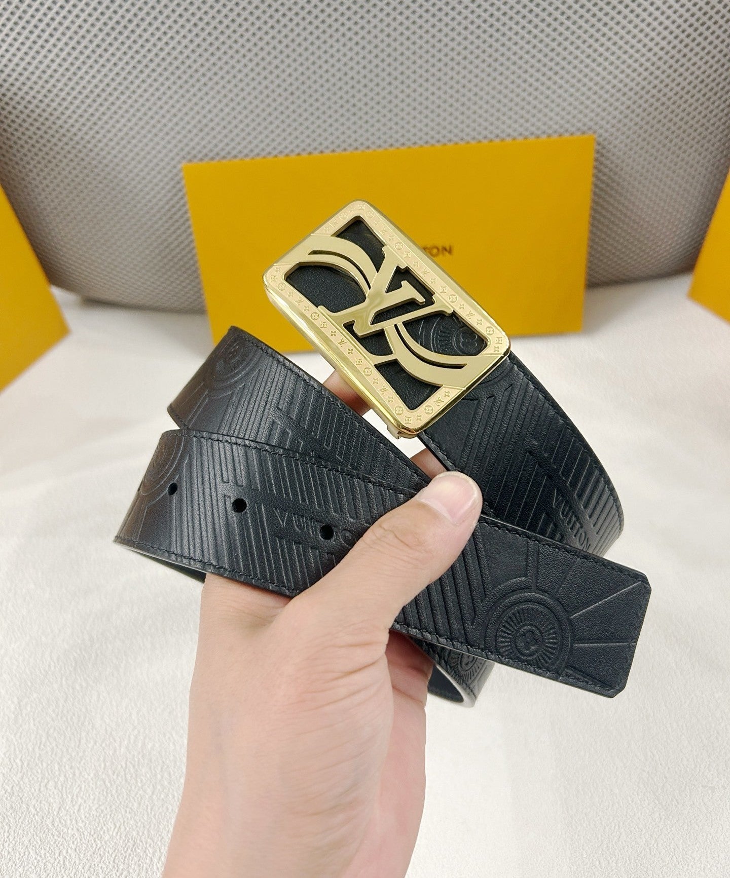 Designer Belt 38 Black