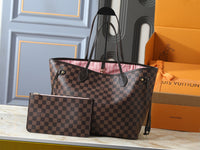 Monogram Brown with Soft Pink Interior
