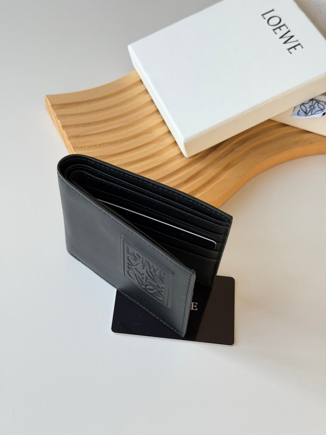 Embossed Leather Wallet