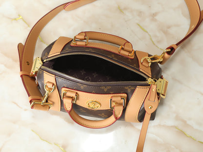 Monogram Boston Satchel Bag
