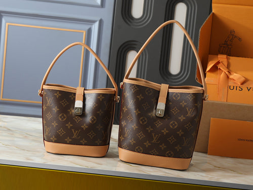 Classic Monogram Bucket Shoulder Bag