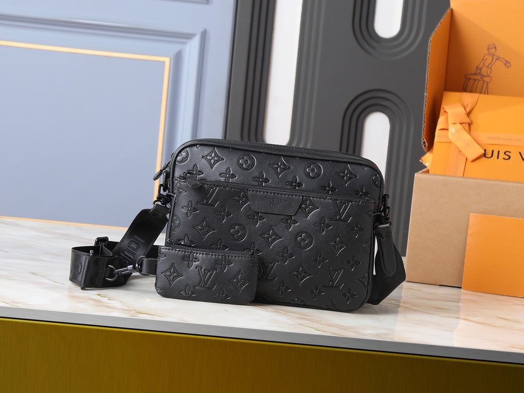 Trio Messenger Monogram Shadow Bag