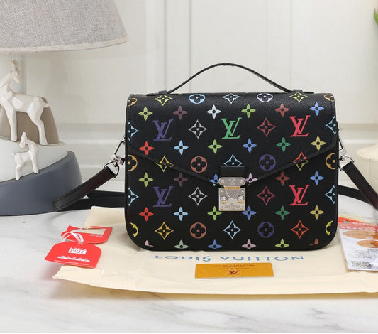 TM Monogram Multicolor Pouch