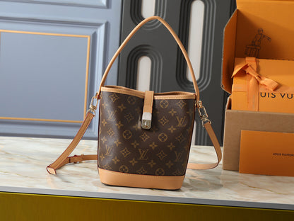 Classic Monogram Bucket Shoulder Bag
