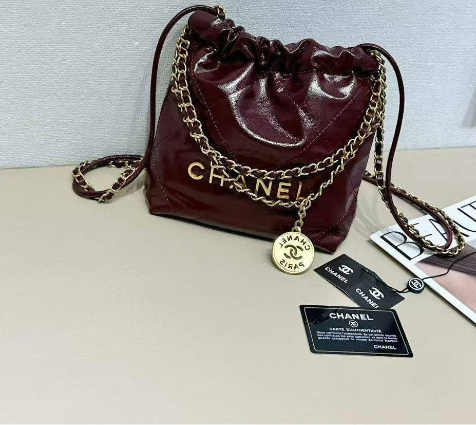 Shiny Mini Chained Handbag