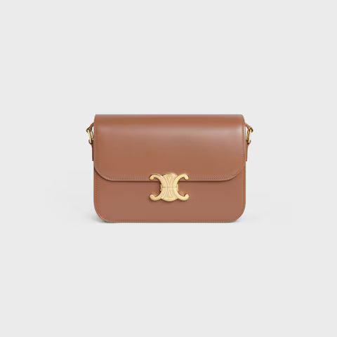 CLASSIQUE TRIOMPHE BAG IN shiny calfskin