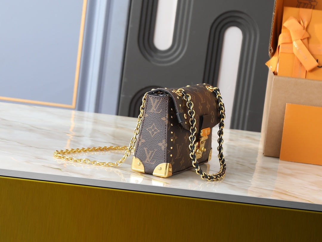Trunkie East West Monogram Handbag