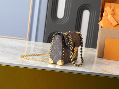 Trunkie East West Monogram Handbag