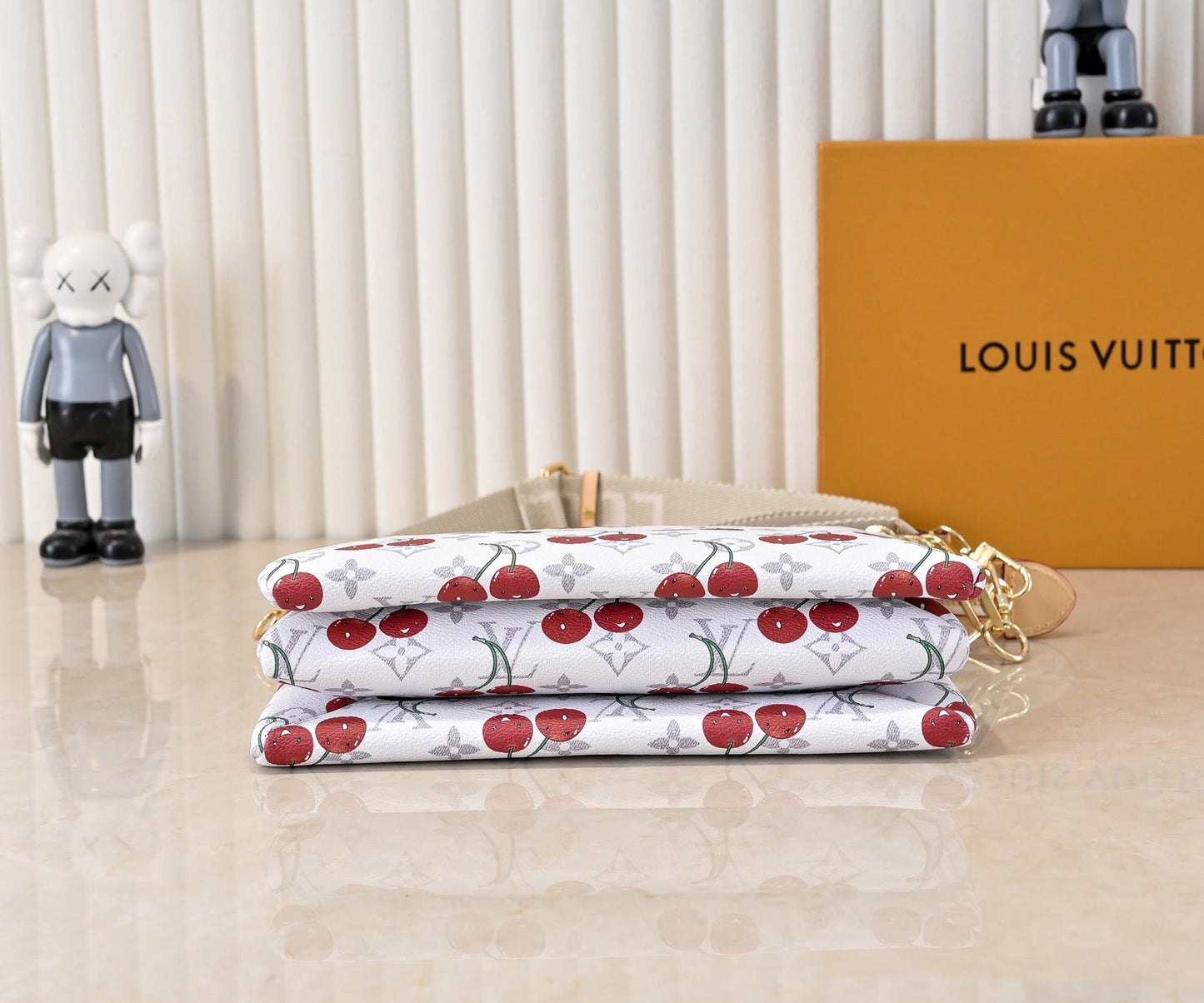 LV x TM Cherry Coussin Purse