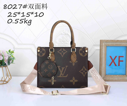 Premium Monogram Mini Tote Bag with Coin Purse