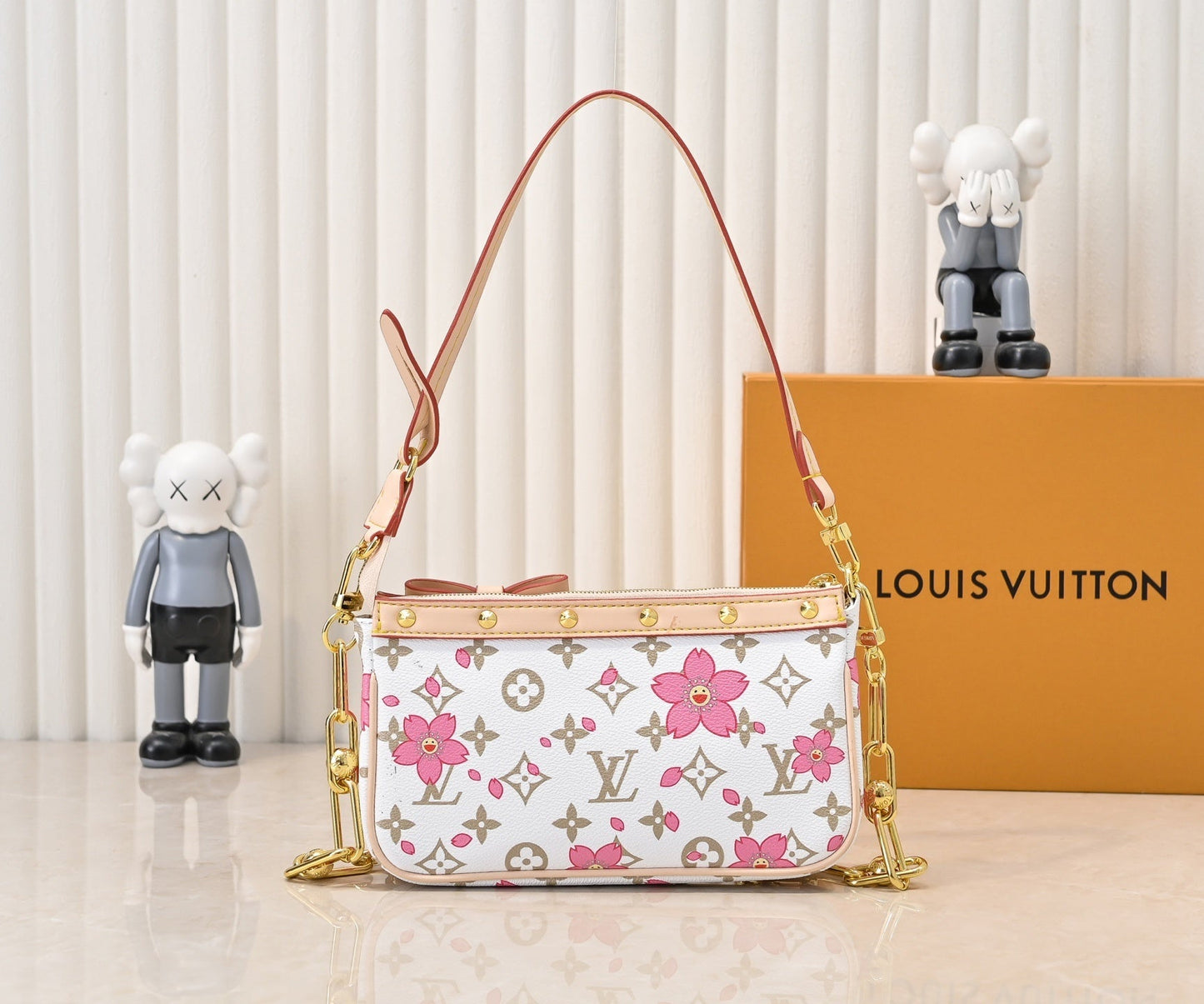 LV x TM Cherry Blossom Design Handbag
