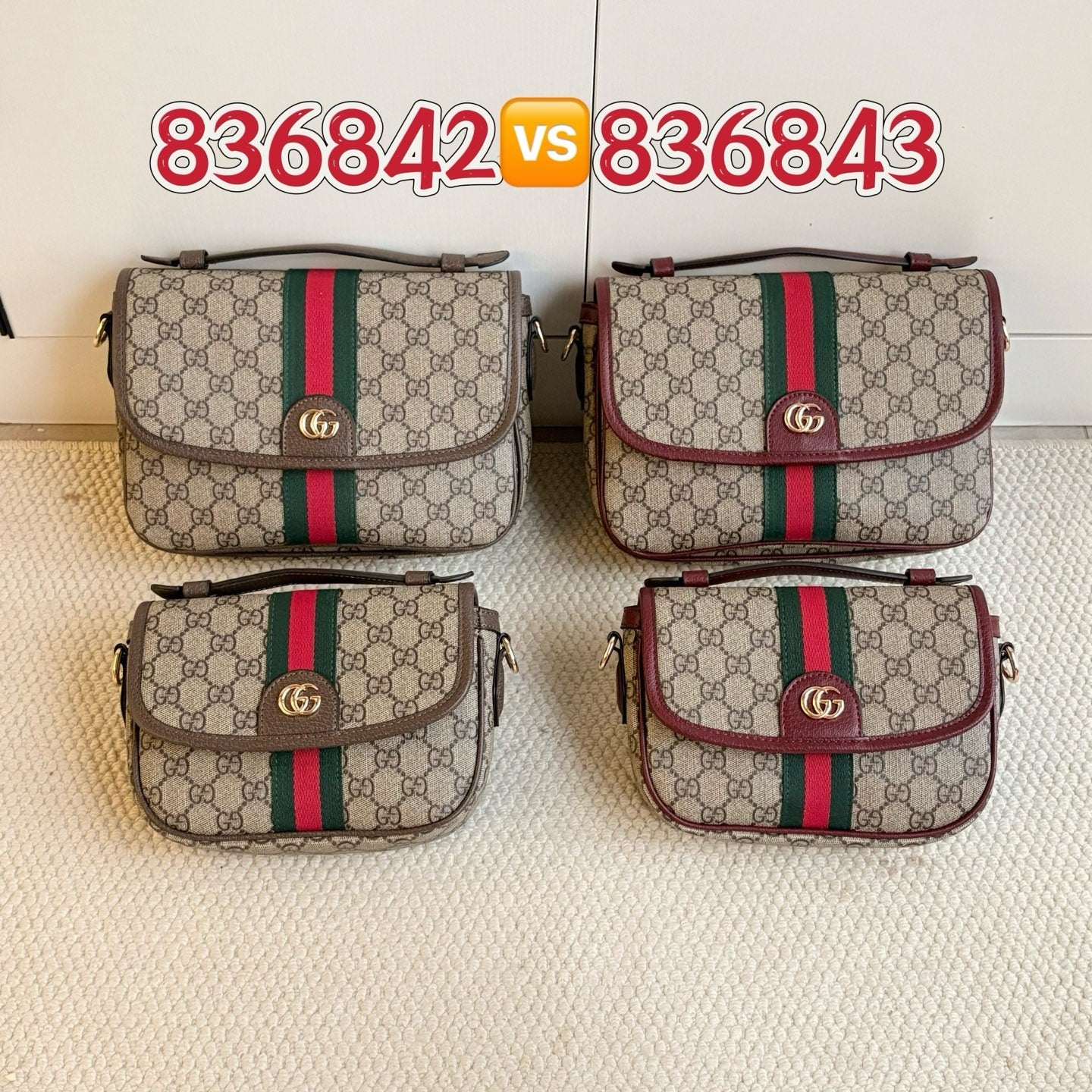 GG Web Stripe Flap Crossbody Bag