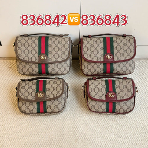 GG Web Stripe Flap Crossbody Bag