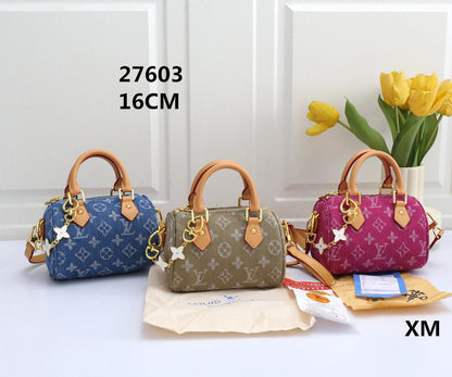 Mini Barrel Crossbody Bag