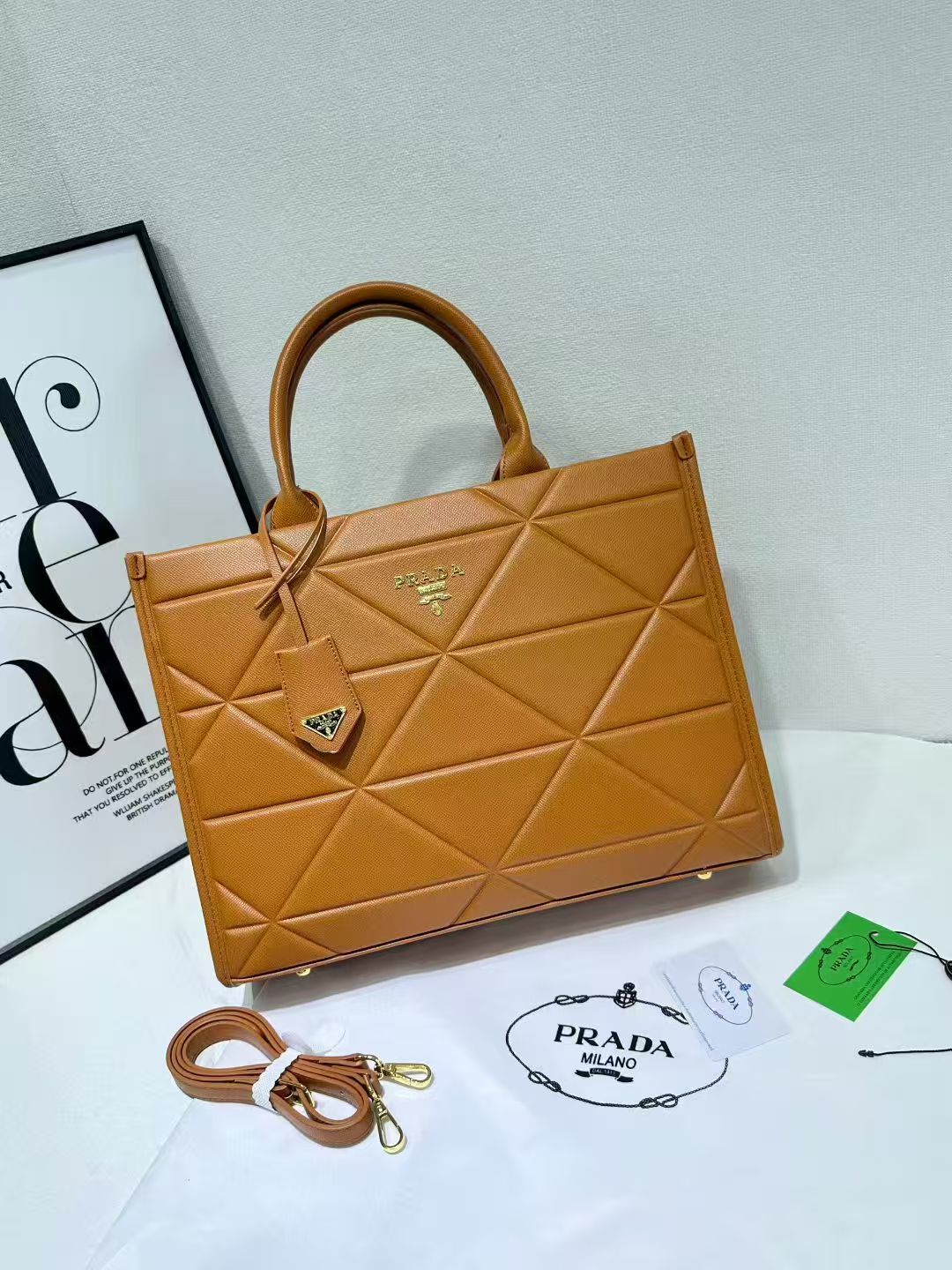 P Simbole Triangle Tote Bag