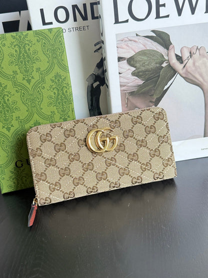 Classic Monogram Zip-Around Long Wallet