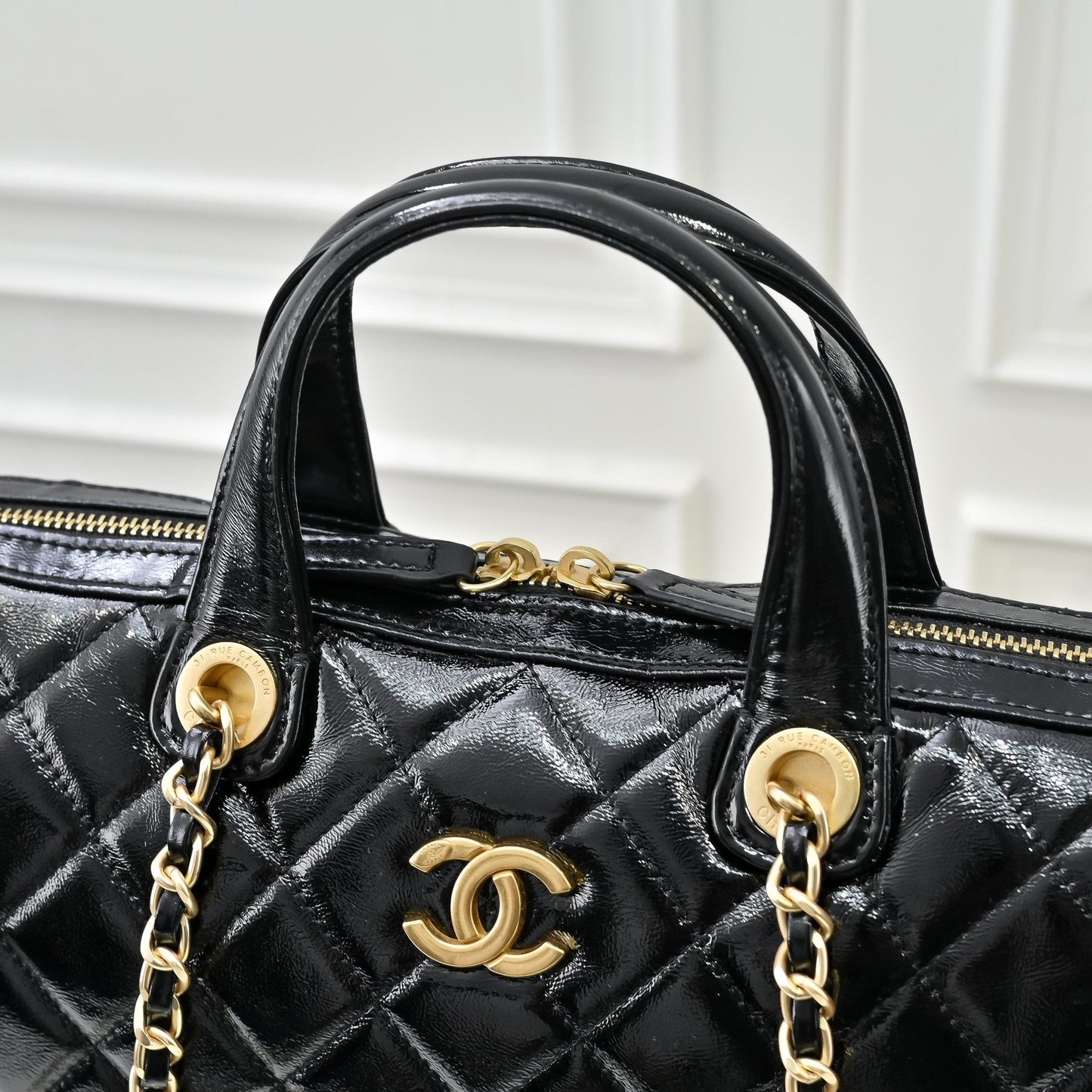 CC Bowling Bag Black & Gold