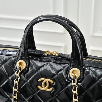 CC Bowling Bag Black & Gold