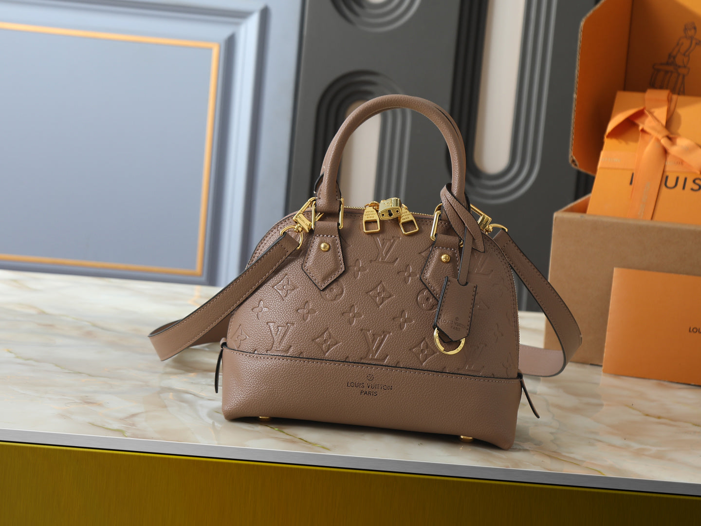 Alma BB Monogram Handbag