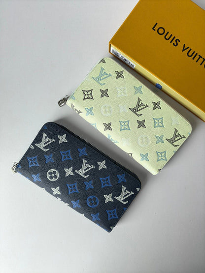 Zip-Around Long Wallet