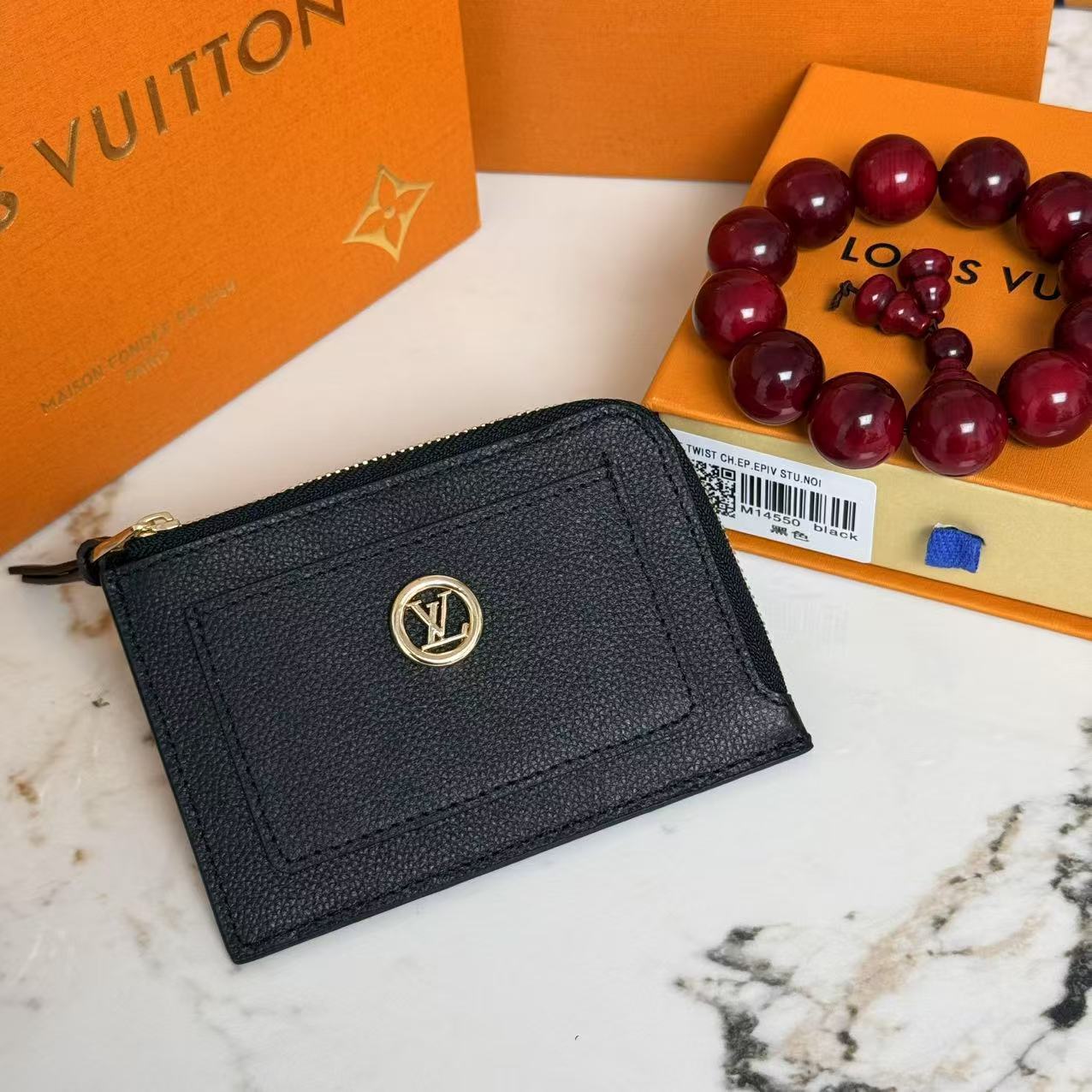Low Key Zipped Card Holder
