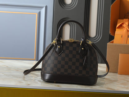 Alma Ebene Canvas Handbag