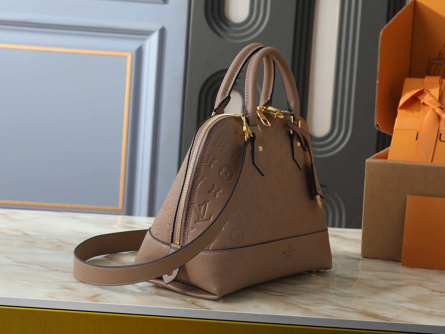 Alma BB Monogram Handbag