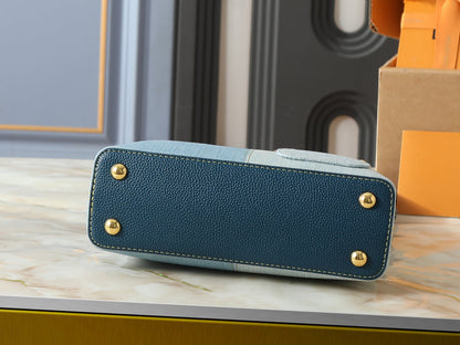 Denim Capucines Handbag