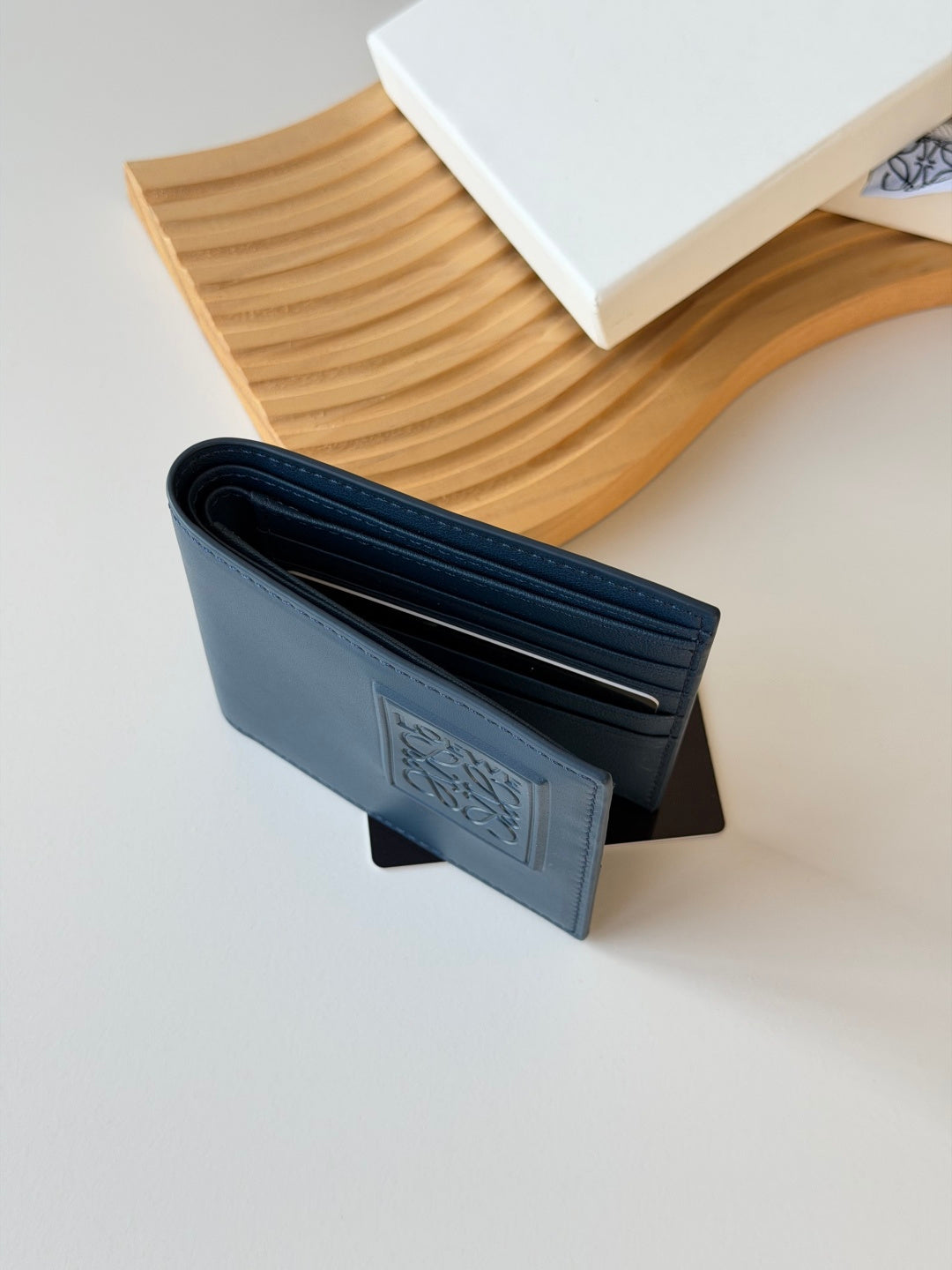 Embossed Leather Wallet