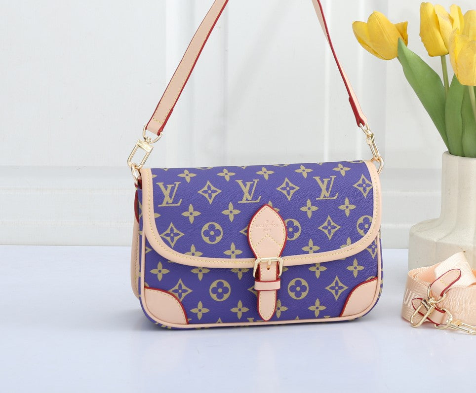 Diane Monogram Canvas Handbag