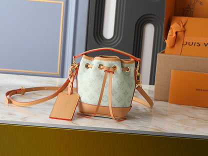 Nano Noe Monogram Handbag