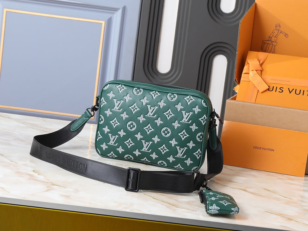 Trio Messenger Monogram Shadow Bag