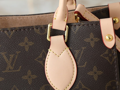 Sac Plat BB Monogram Canvas Handbag