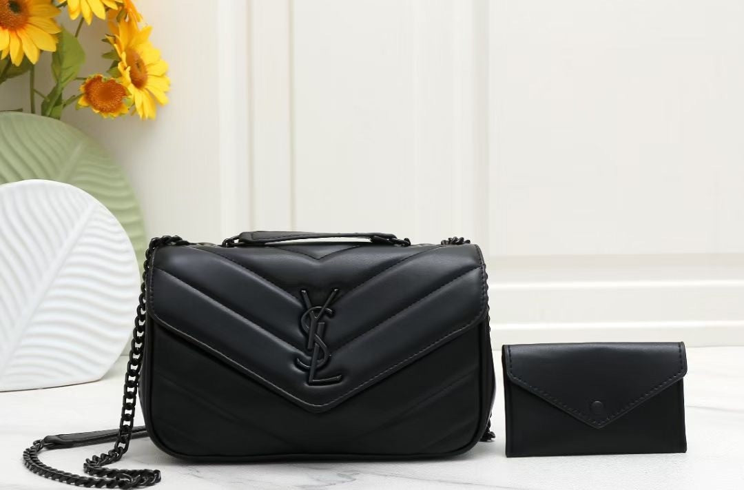Loulou Mini Leather Crossbody