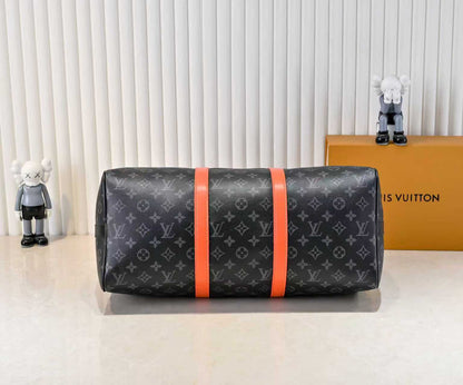 LV Keepall Bandoulière 45 Monogram Eclipse Sunrise