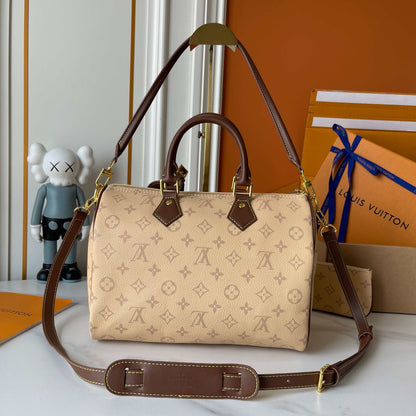 Monogram Boston Bag with Coin Pouch