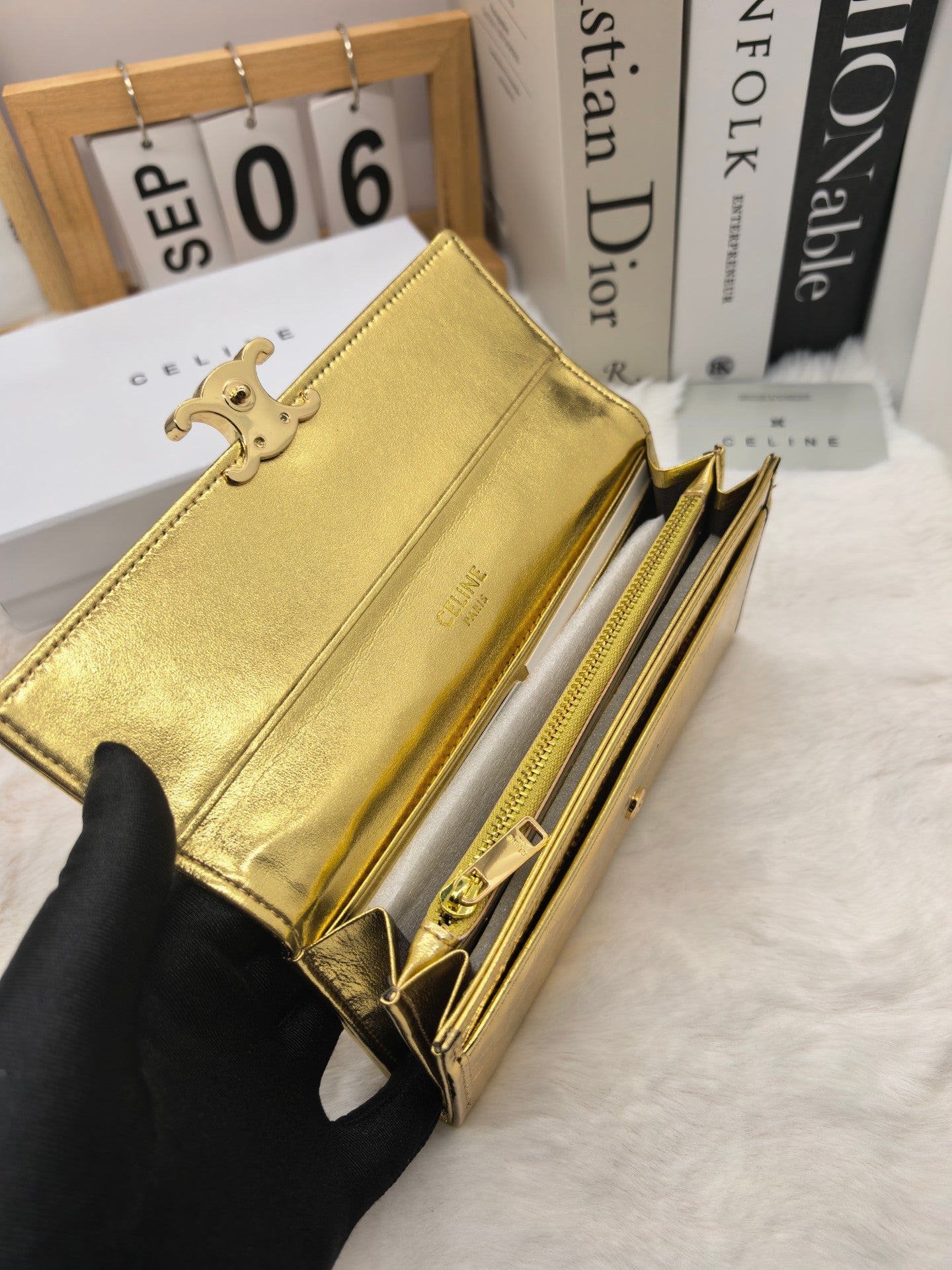 Long Compact Fold Wallet