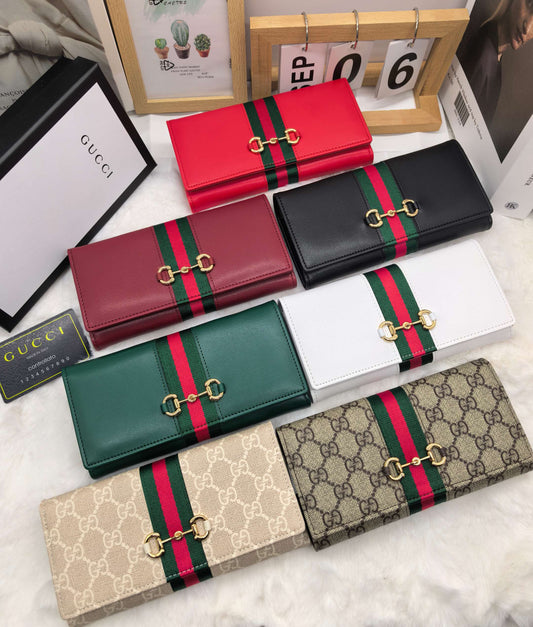 Horsebit Long Wallet