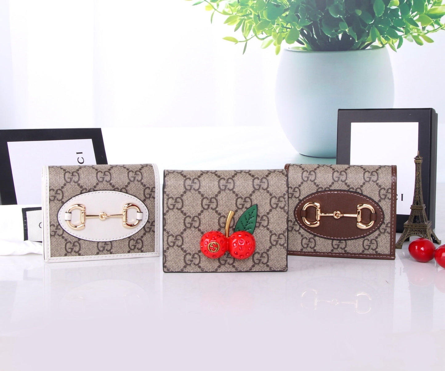 Monogram Card Case Wallet