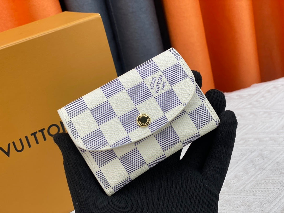 Reverse Monogram Coin Purse